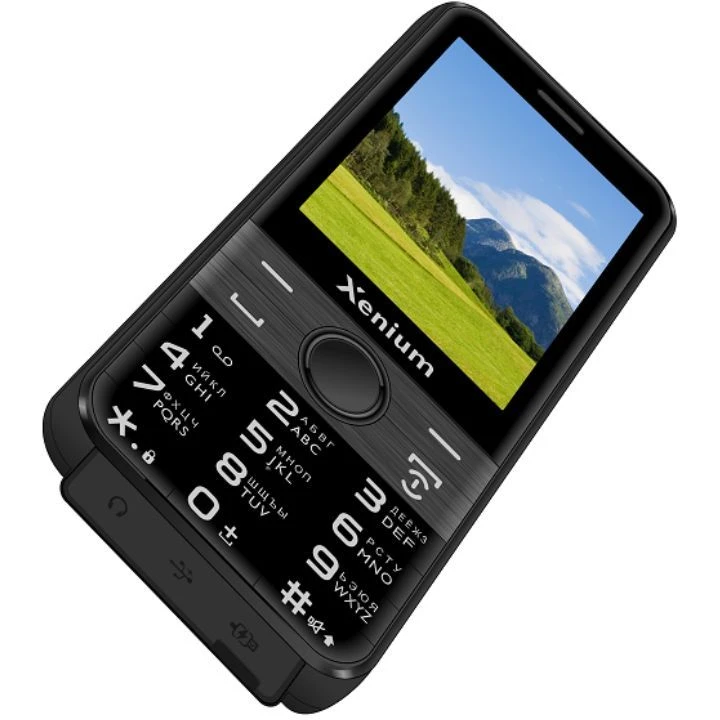 Телефон Philips Xenium X800 Black — изображение 3