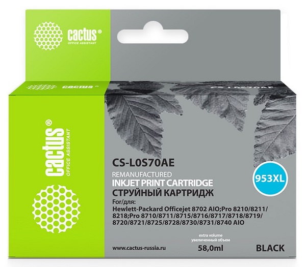 Тонер-картридж Cactus CS-L0S70AE Черный