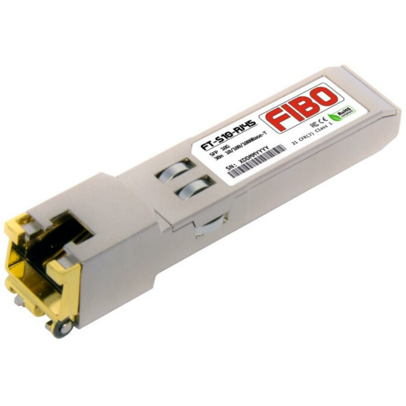Трансивер FIBO-TELECOM FT-S10-RJ45M (30m)