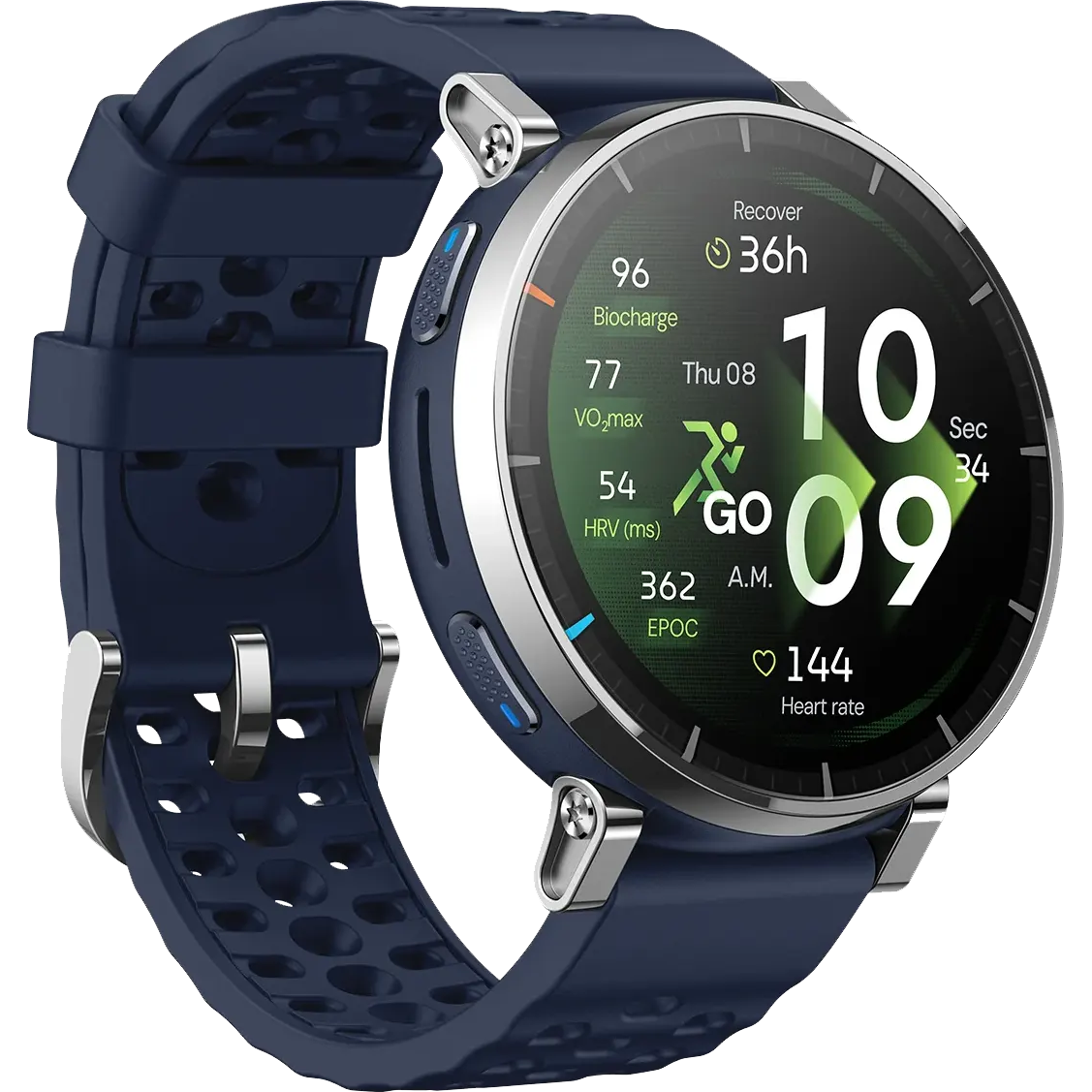 Умные часы Amazfit Active 3 Premium Atlas Blue — изображение 3