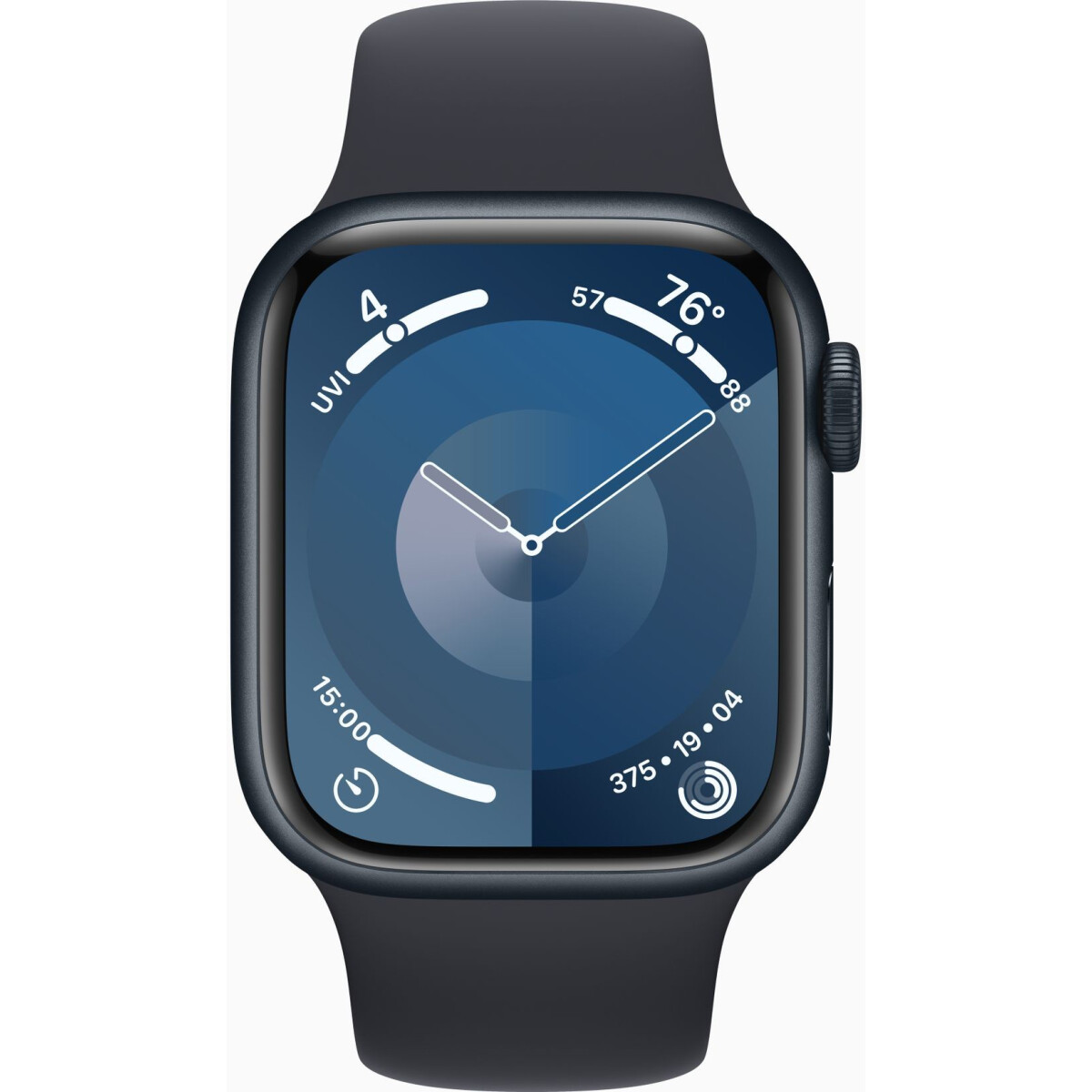 Умные часы Apple Watch Series 9 41mm Midnight Aluminum Case with Midnight Sport Band M/L (MR8X3ZP/A) — изображение 2