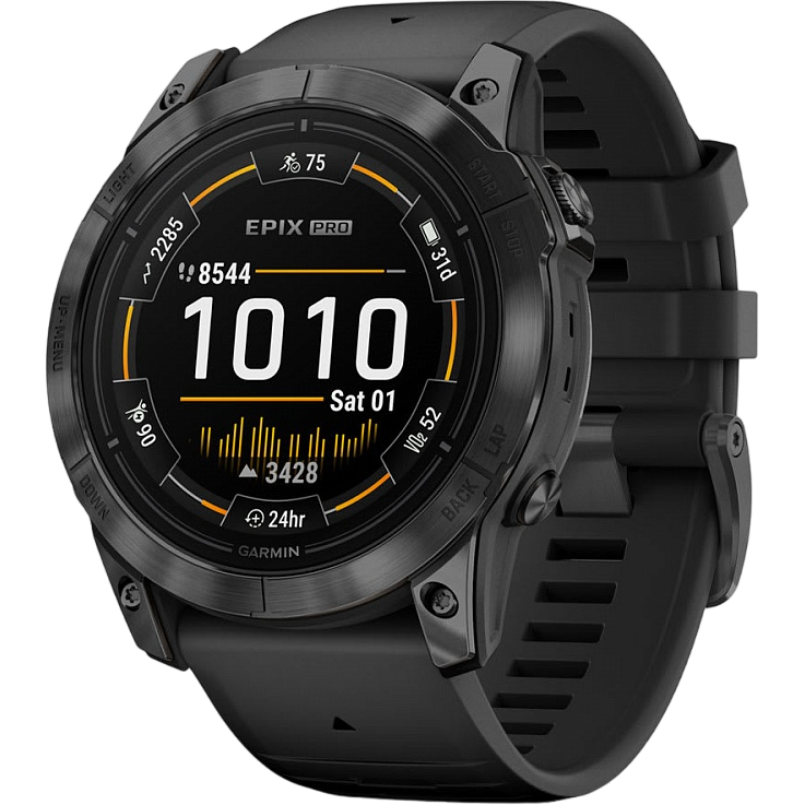 Умные часы Garmin Epix Pro (Gen 2) 51mm Slate Gray Black