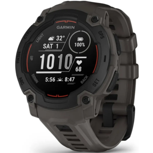 Умные часы Garmin Instinct E 45 mm Black with Charcoal Band