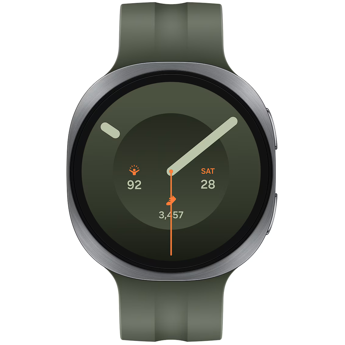 Умные часы Samsung Galaxy Watch9 LTE 44mm Sport Band Grey/Green — изображение 2