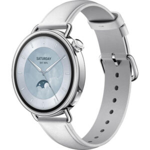 Умные часы Xiaomi Watch S4 41mm Leather Strap White