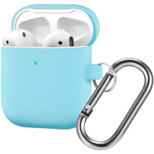 Чехол для наушников BROSCO AIRP2-SLIM-02-SKYBLUE