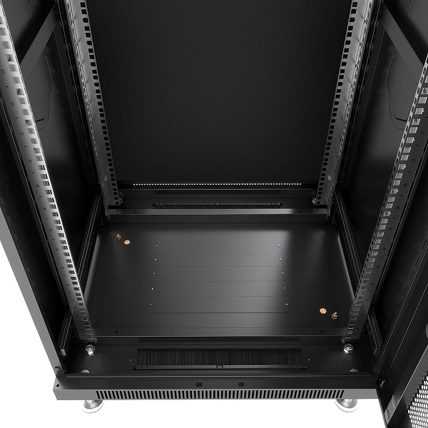 Шкаф напольный 19", 12U Cabeus SH-05C-12U60/60-BK — изображение 2