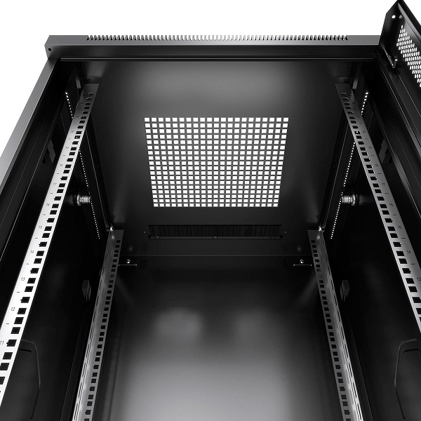 Шкаф напольный 19", 12U Cabeus SH-05C-12U60/60-BK — изображение 3