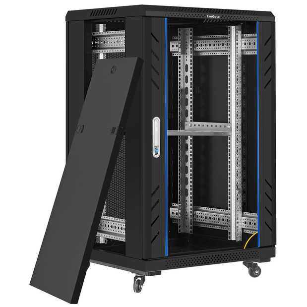 Шкаф напольный 19", 18U Exegate EX301398RUS — изображение 3
