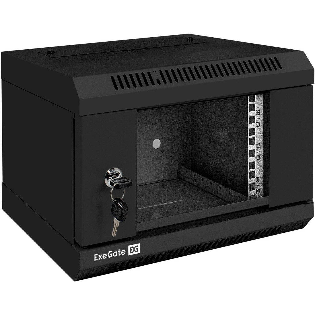 Шкаф настенный 10", 4U Exegate EX300248RUS