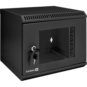 Шкаф настенный 10", 6U Exegate EX298624RUS