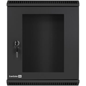 Шкаф настенный 10", 9U Exegate EX298626RUS