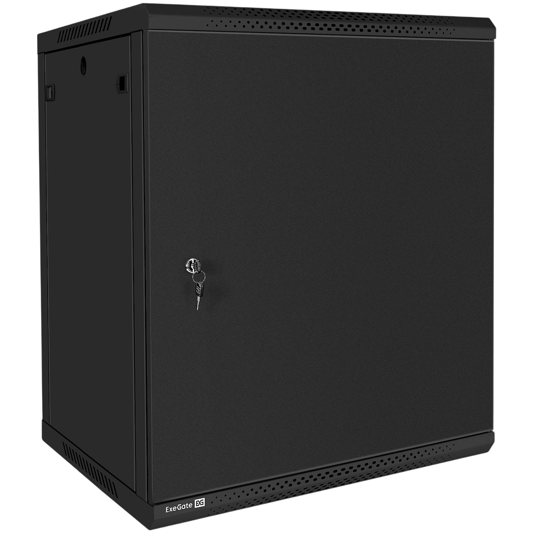 Шкаф настенный 19", 15U Exegate EX300268RUS