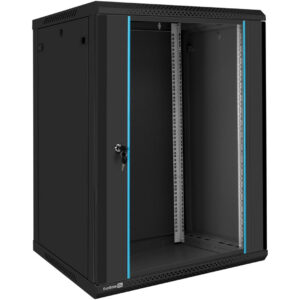 Шкаф настенный 19", 18U Exegate EX300270RUS