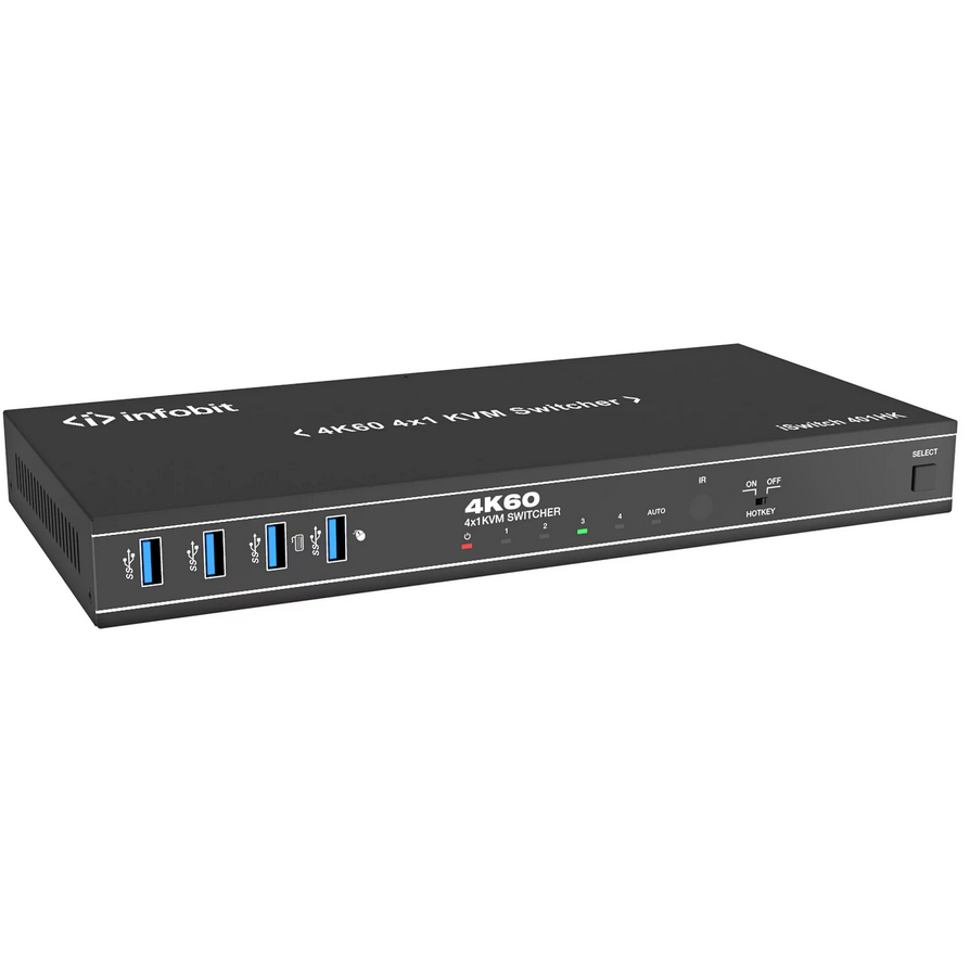 KVM переключатель Infobit iSwitch 401HK — изображение 2