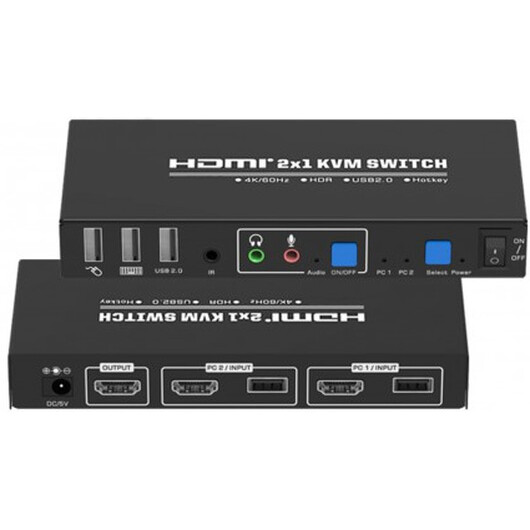 KVM переключатель KS-IS KS-705B — изображение 3