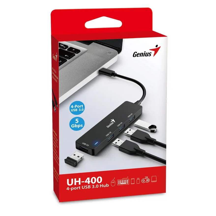 USB-концентратор Genius UH-400 — изображение 2