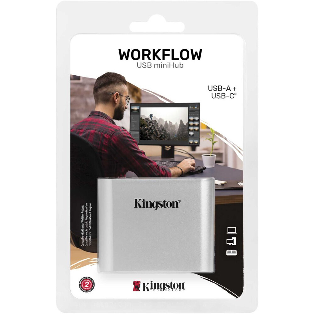 USB-концентратор Kingston Workflow USB miniHub — изображение 3