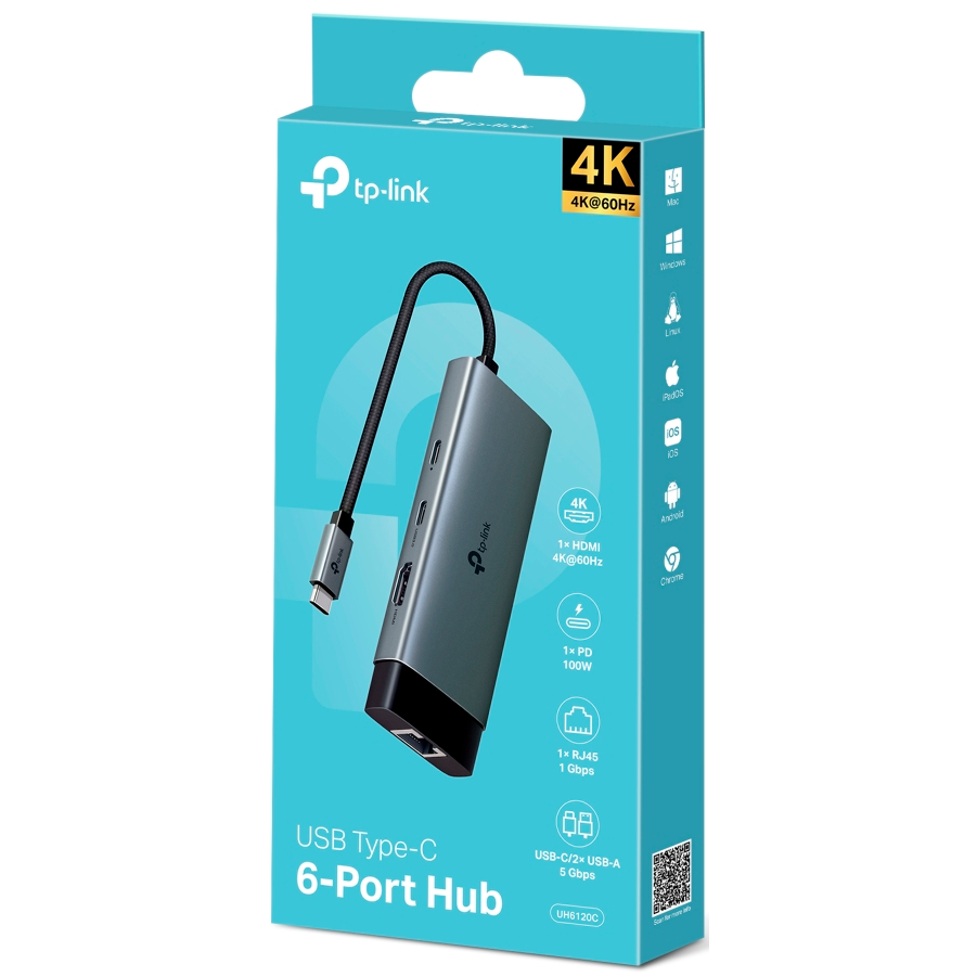 Концентратор TP-LINK UH6120C — изображение 5
