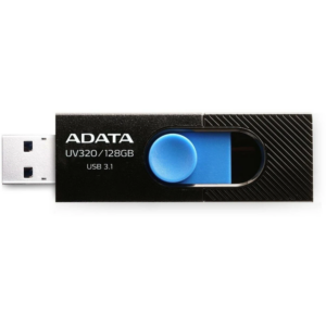 USB Flash накопитель 128GB ADATA UV320 Black/Blue