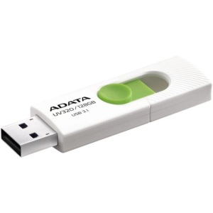 USB Flash накопитель 128GB ADATA UV320 White/Green
