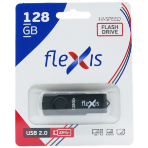 USB Flash накопитель 128GB Flexis RB-103 Black
