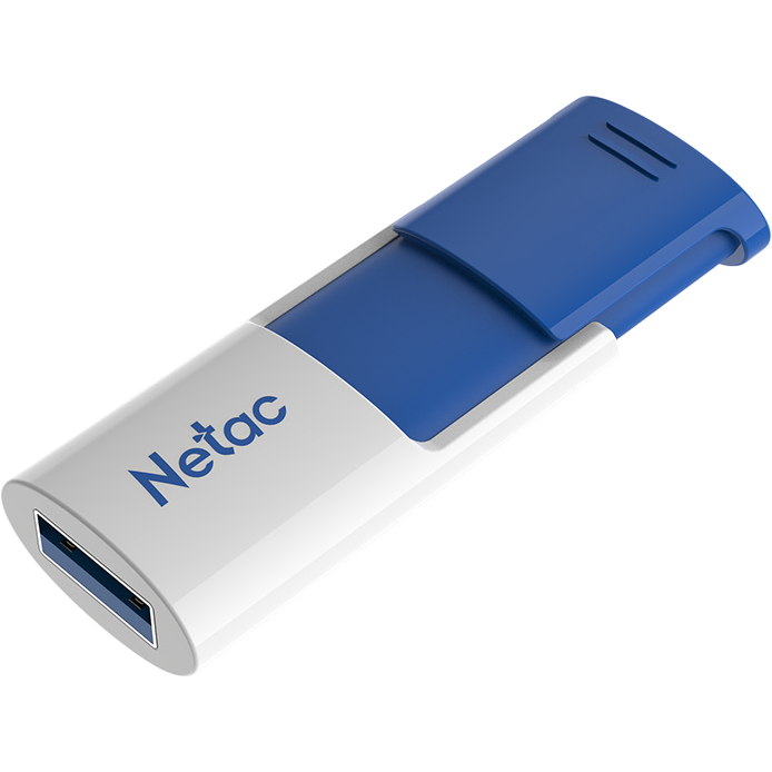 USB Flash накопитель 128GB Netac U182 USB3.2 Blue — изображение 2