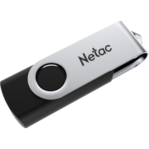 USB Flash накопитель 128GB Netac U505 USB3.2 Black/Silver
