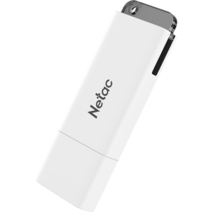 USB Flash накопитель 16GB Netac U185 USB3.2 White
