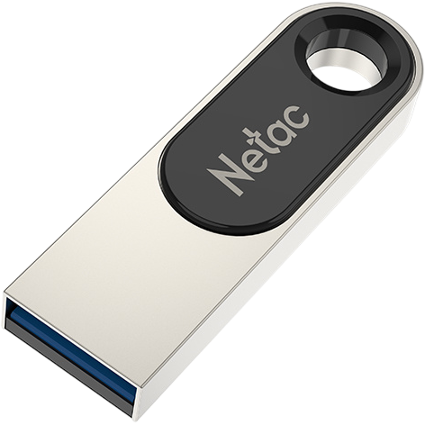 USB Flash накопитель 32GB Netac U278 USB3.2 Silver — изображение 2