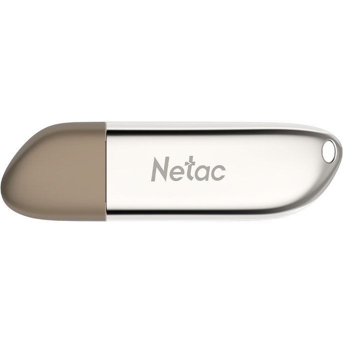 USB Flash накопитель 32GB Netac U352 USB3.2 Silver — изображение 2