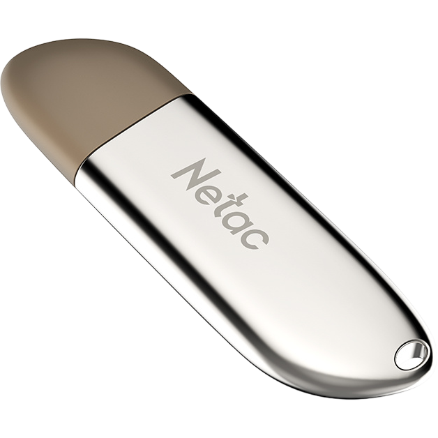 USB Flash накопитель 64GB Netac U352 USB3.2 Silver