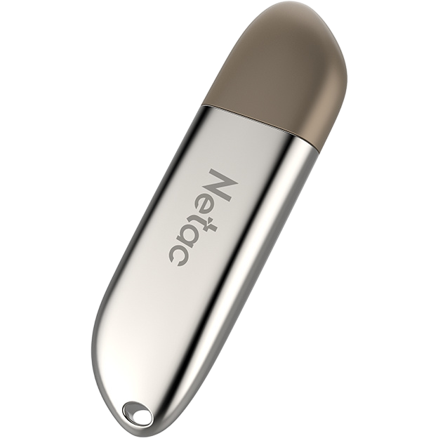 USB Flash накопитель 64GB Netac U352 USB3.2 Silver — изображение 3