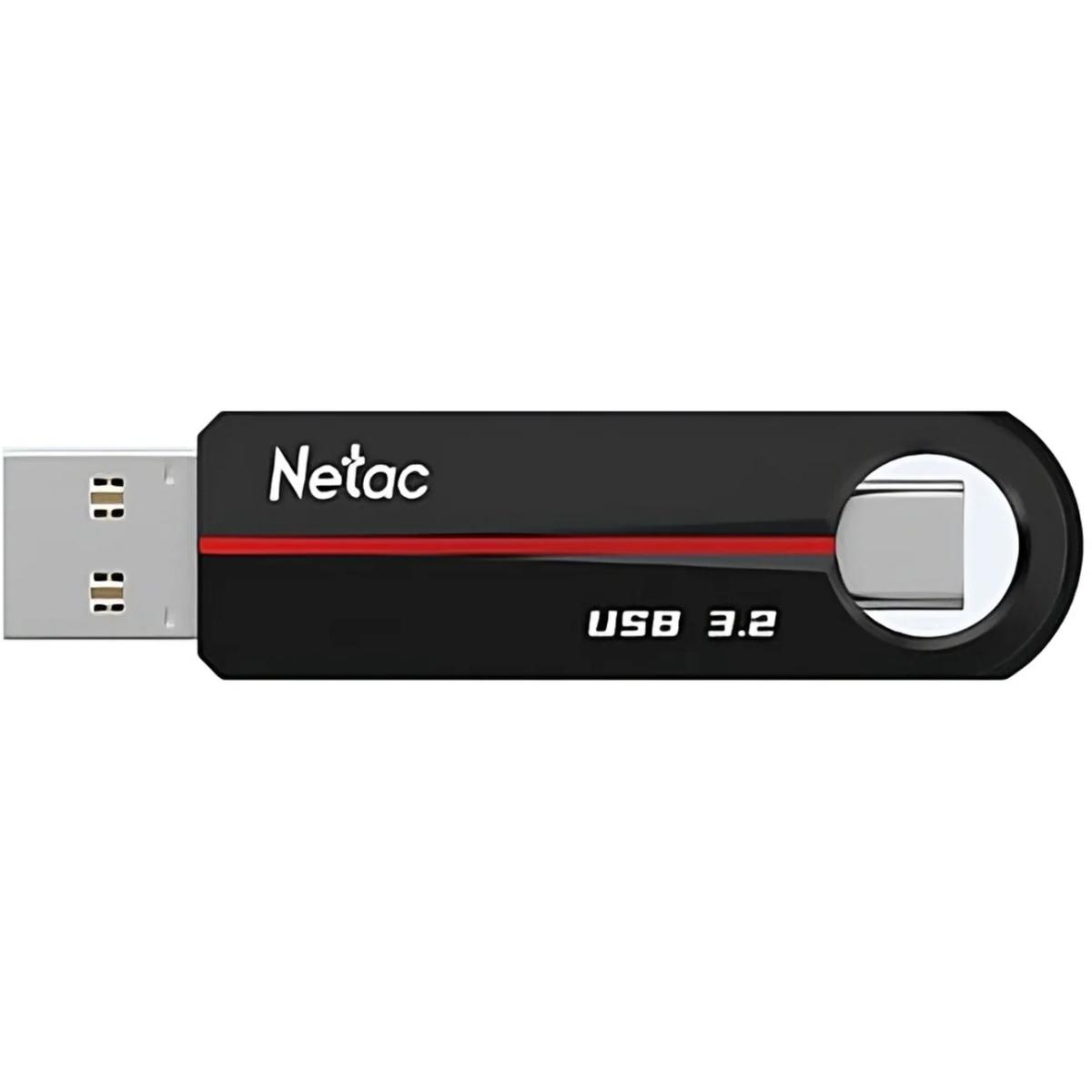 USB Flash накопитель 64GB Netac US18 Black — изображение 2