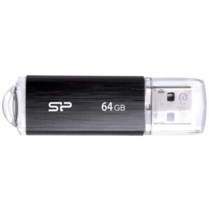 USB Flash накопитель 64GB Silicon Power Ultima U02 Black (SP064GBUF2U02V1K)