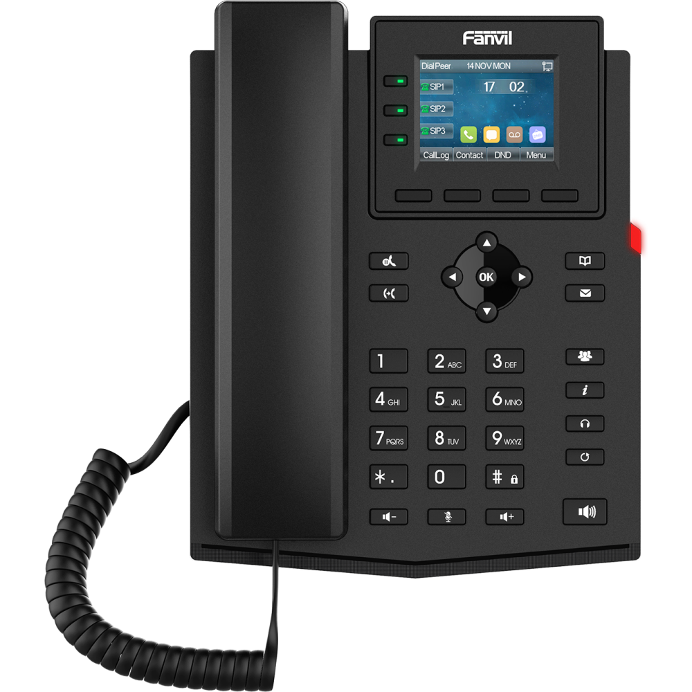 VoIP-телефон Fanvil (Linkvil) X303 — изображение 3