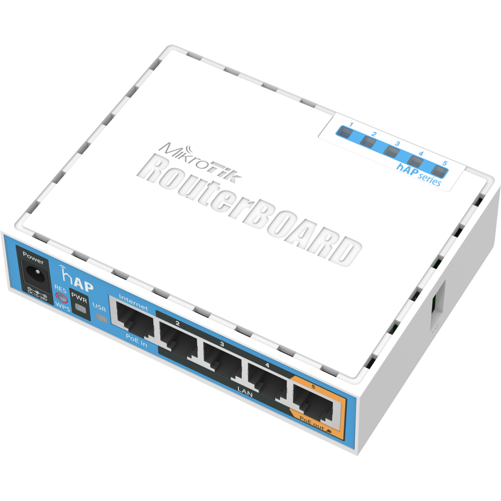 Wi-Fi маршрутизатор (роутер) MikroTik RB951Ui-2nD hAP — изображение 2
