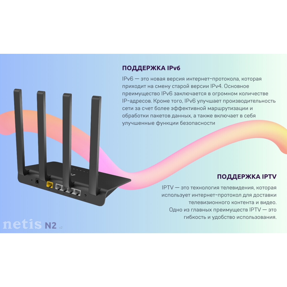 Wi-Fi маршрутизатор (роутер) Netis N2 — изображение 7