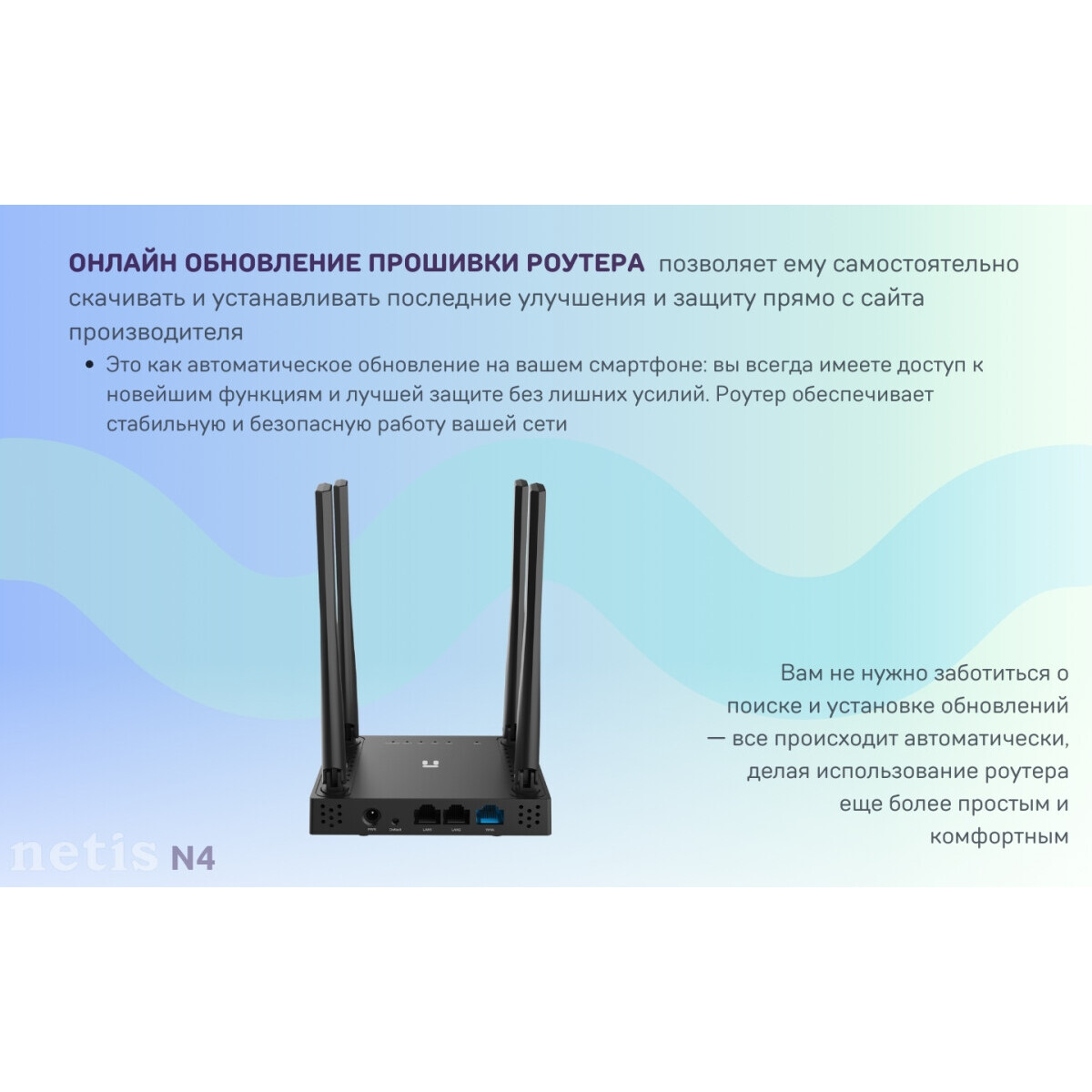 Wi-Fi маршрутизатор (роутер) Netis N4 — изображение 8