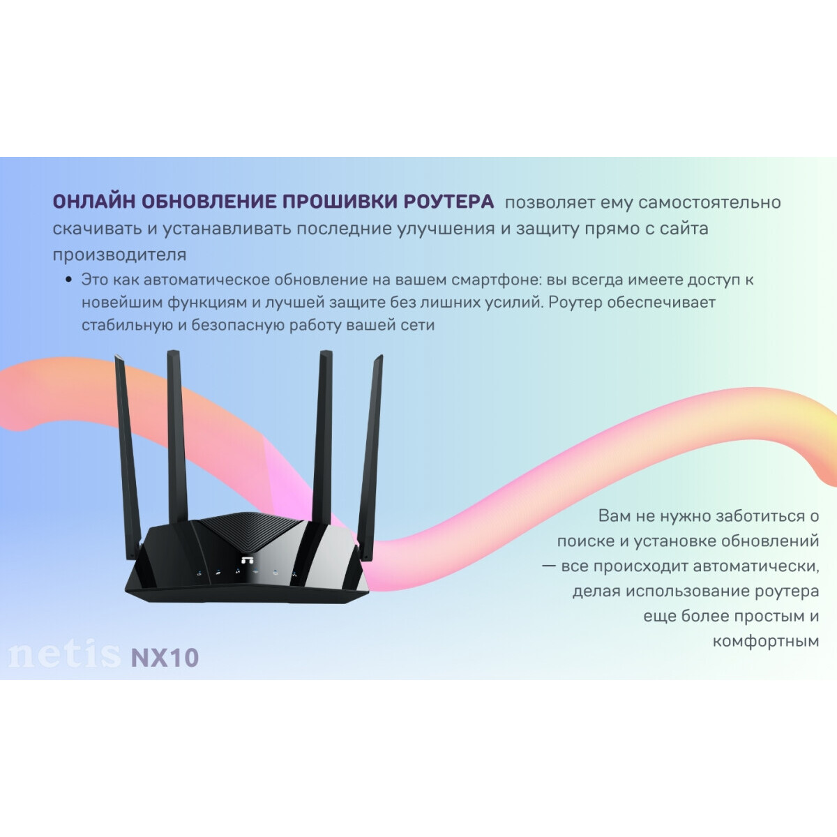 Wi-Fi маршрутизатор (роутер) Netis NX10 — изображение 4