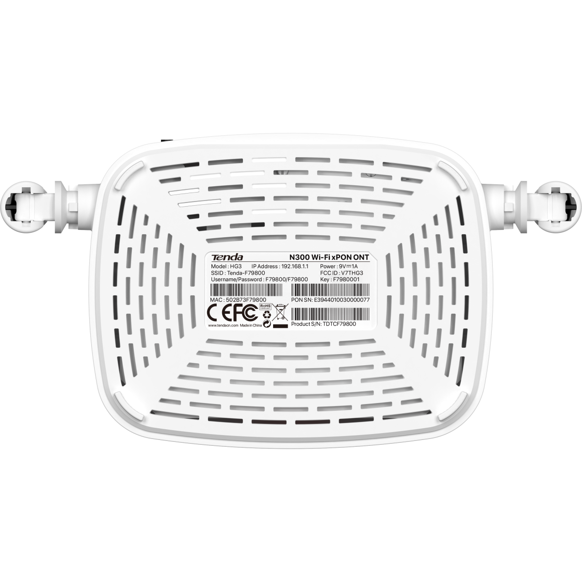 Wi-Fi маршрутизатор (роутер) Tenda HG3 — изображение 5