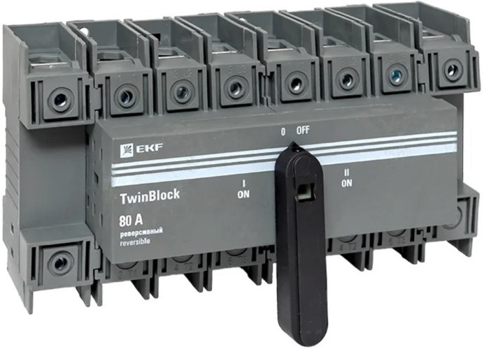 Рубильник EKF tb-s-80-4p-rev