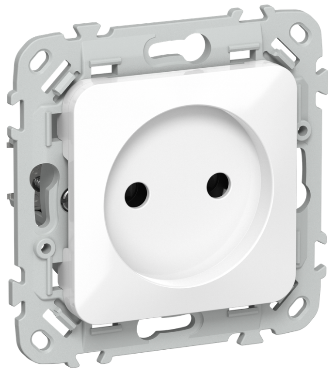 Розетка без заземления IEK FI-R10-10-1-K01