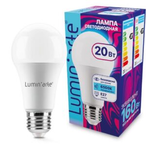 Лампа Lumin'arte LSTD-A60-20W6KE27