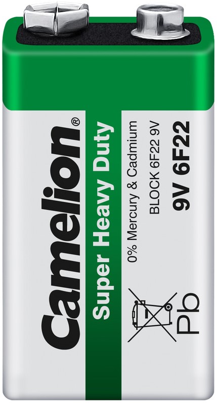 Батарейка Camelion 6F22-SP1G