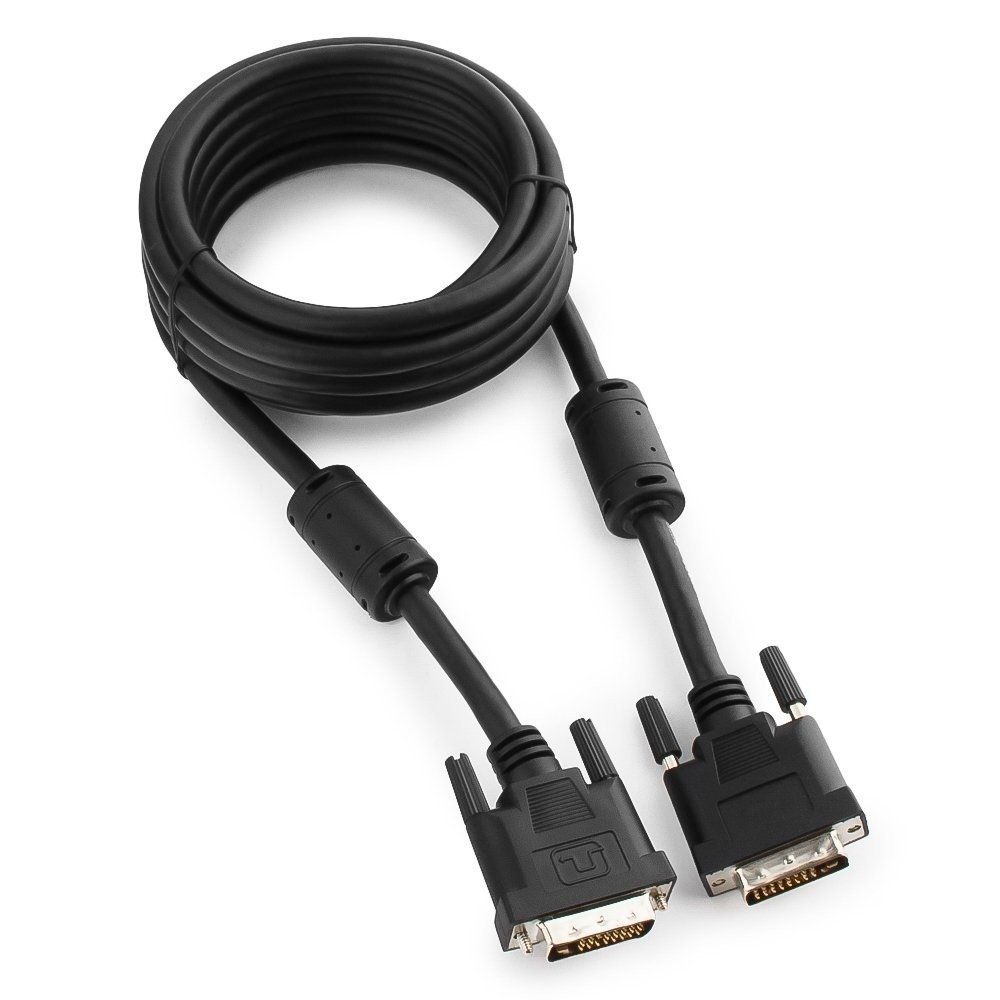 Кабель интерфейсный DVI-DVI Cablexpert CC-DVIL-BK-6