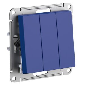 Выключатель трехклавишный Systeme Electric ATN001131