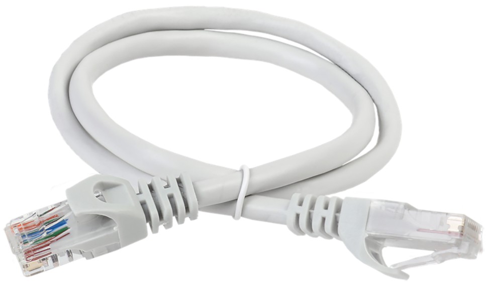 Кабель патч-корд U/UTP 5e кат. 15м ITK PC01-C5EUL-15M