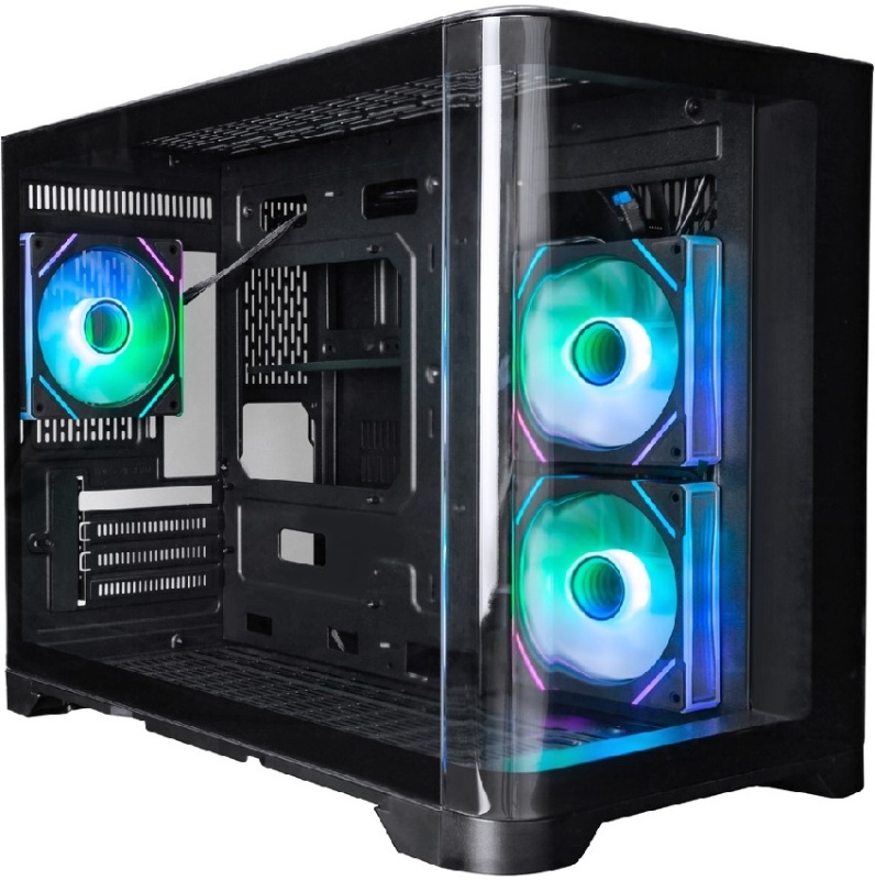 Корпус mATX 1STPLAYER UVIEW UV6 ARGB Black