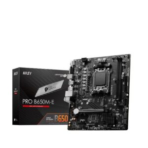 Материнская плата MSI PRO B650M-E, AM5, AMD B650, ATX